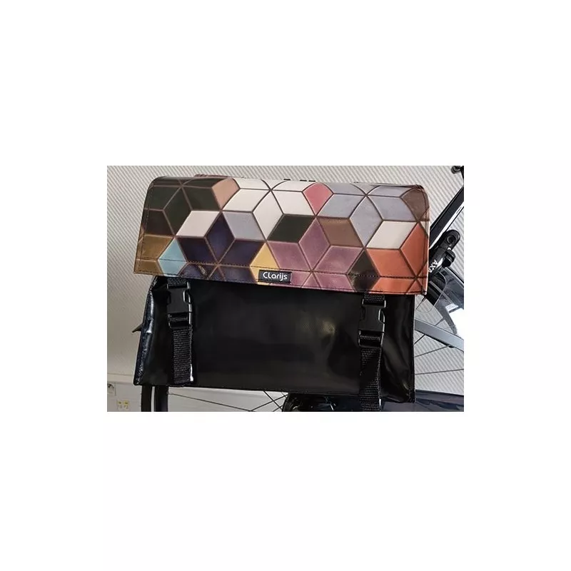 SACOCHE VÉLO DOUBLE CUBES CLARIJS